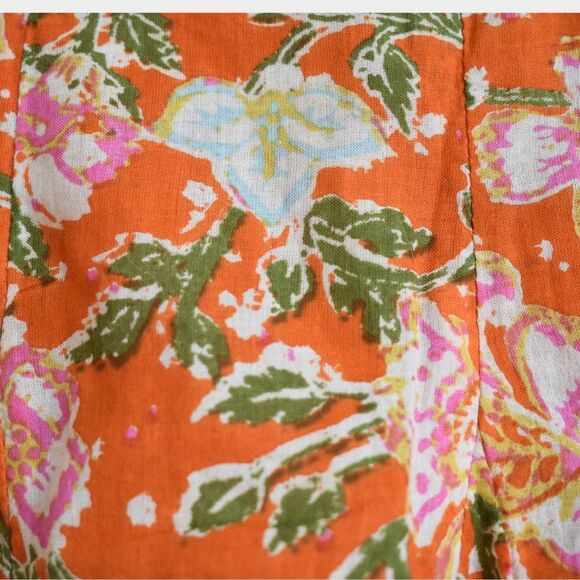 FREE PEOPLE End Of The Island Godet Flared Mini Skirt Size 8 - Picture 6 of 8